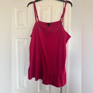 Torrid Fuchsia Camisole Top